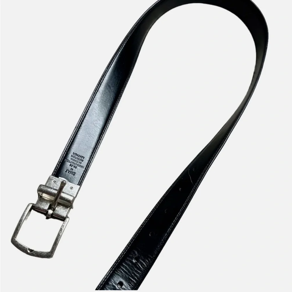 Kids Brown and Black Leather Belt